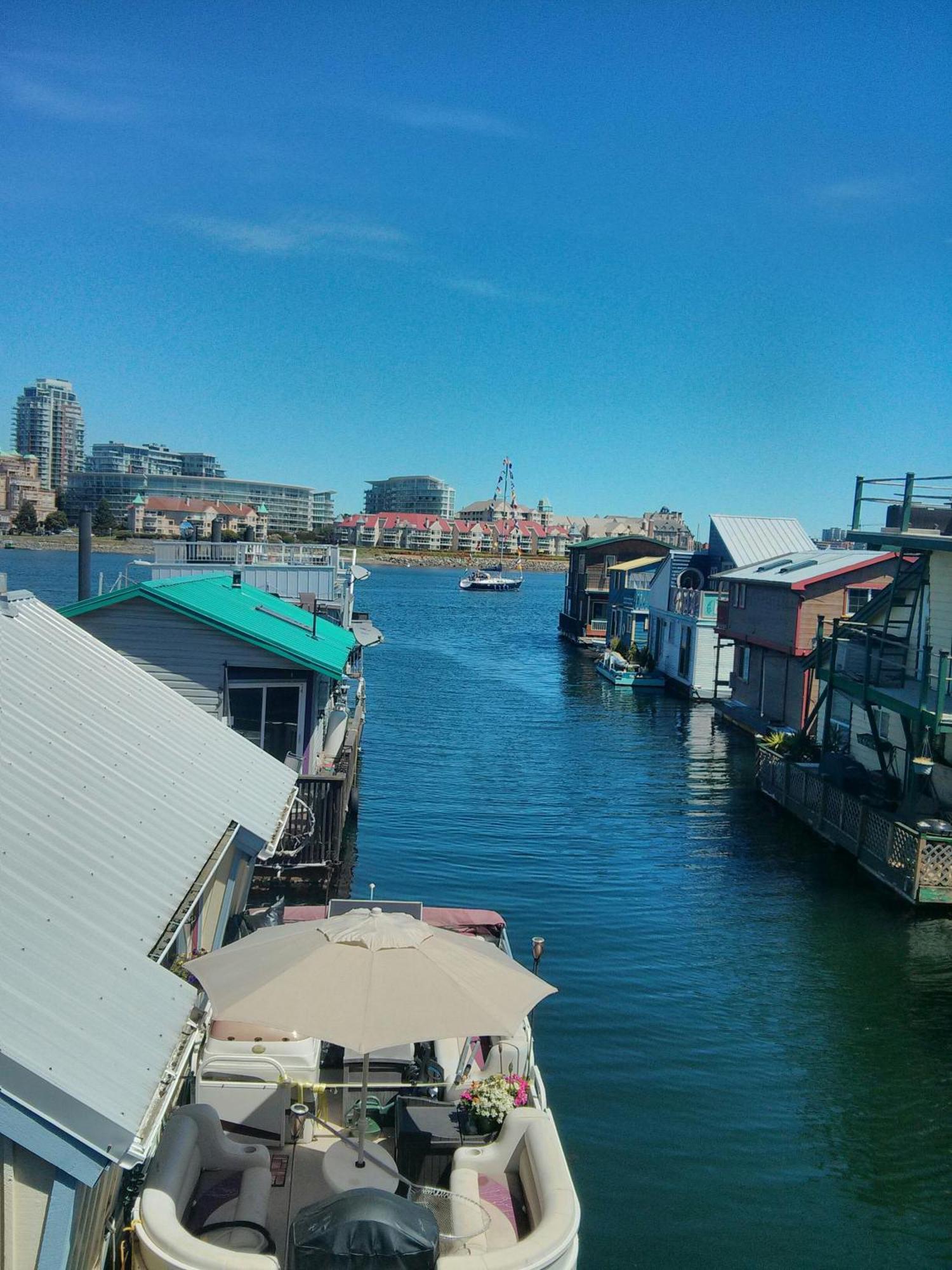 A Float Home B&B In Fisherman'S Wharf Victoria Buitenkant foto