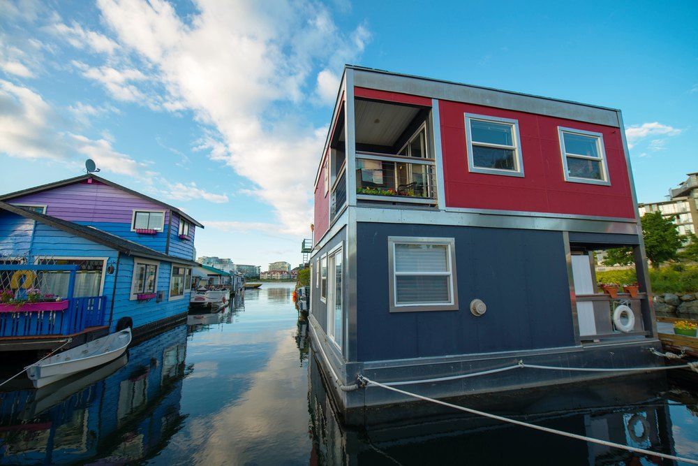 A Float Home B&B In Fisherman'S Wharf Victoria Buitenkant foto