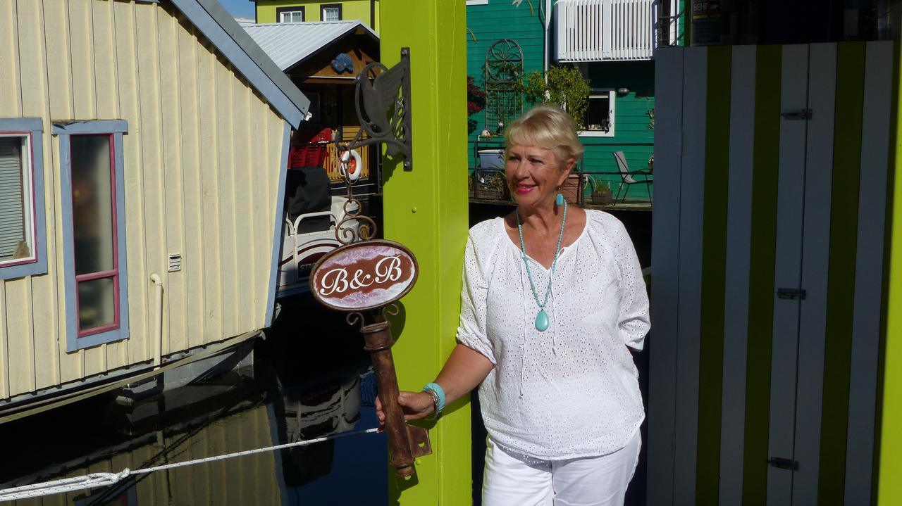 A Float Home B&B In Fisherman'S Wharf Victoria Buitenkant foto
