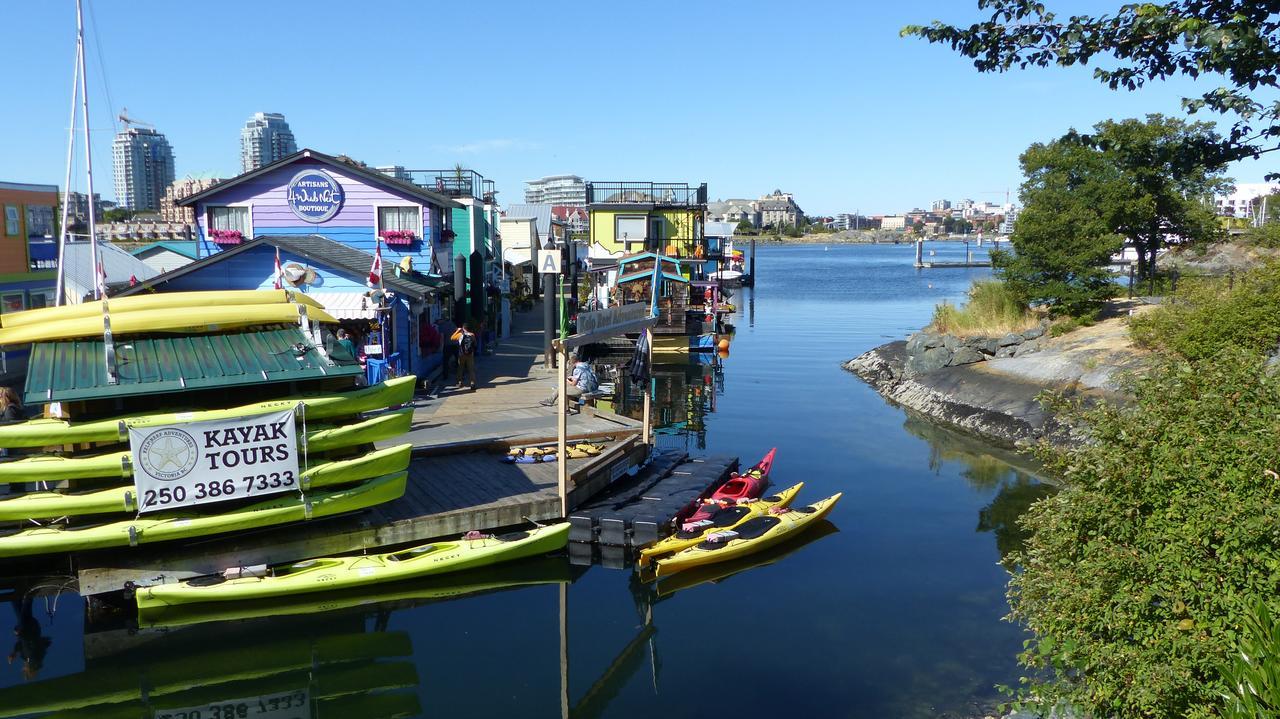 A Float Home B&B In Fisherman'S Wharf Victoria Buitenkant foto