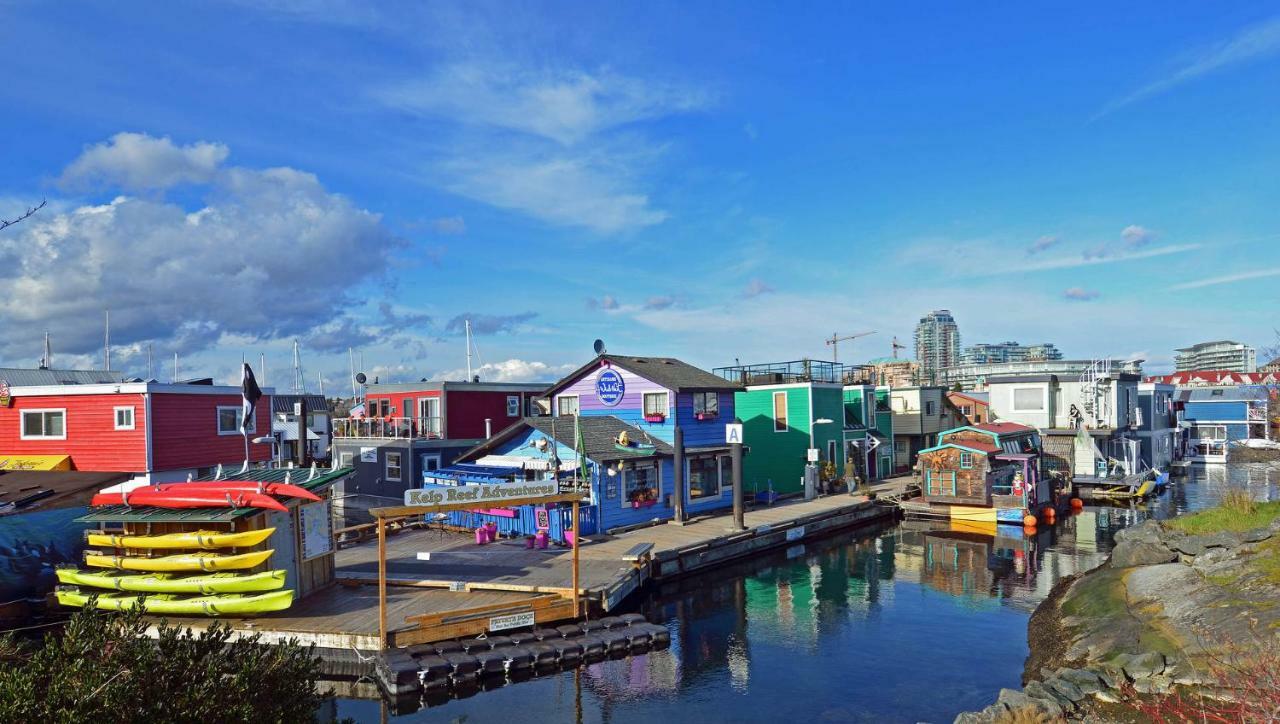 A Float Home B&B In Fisherman'S Wharf Victoria Buitenkant foto