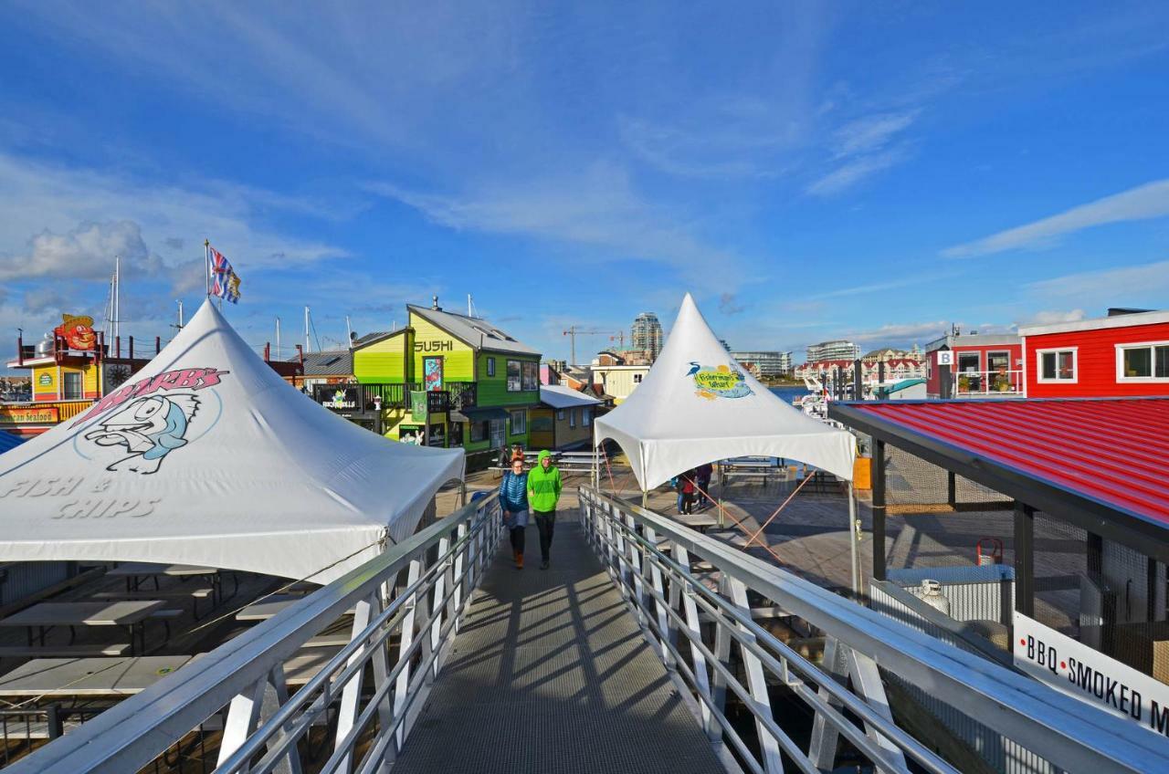 A Float Home B&B In Fisherman'S Wharf Victoria Buitenkant foto