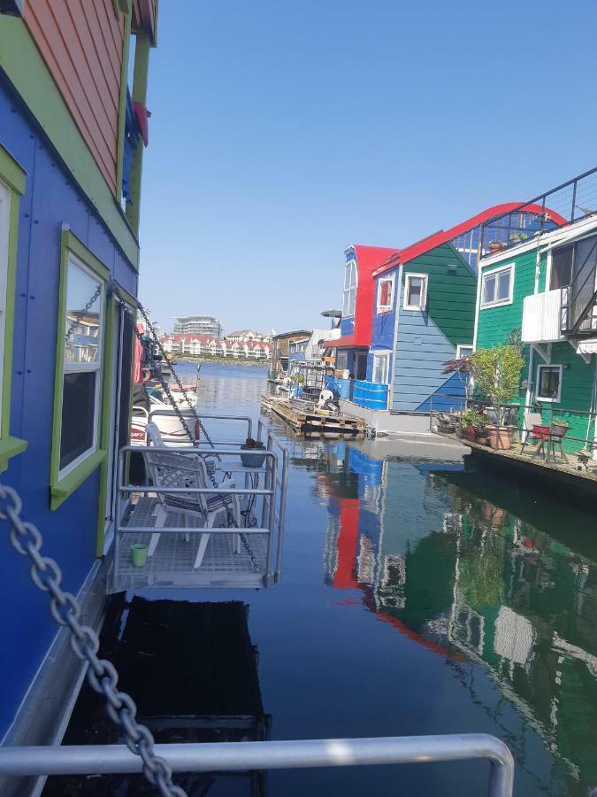 A Float Home B&B In Fisherman'S Wharf Victoria Buitenkant foto