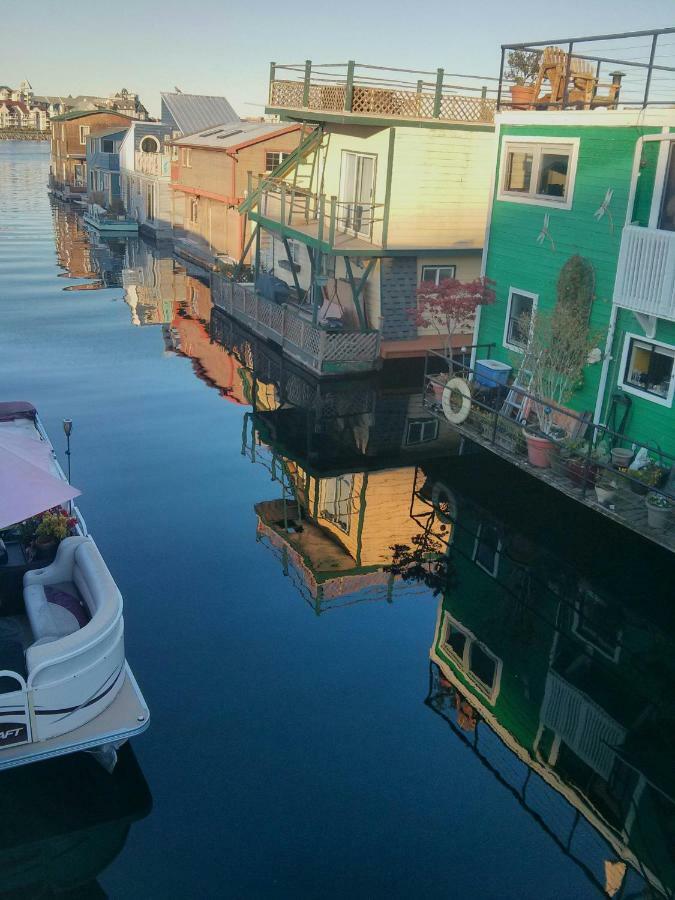 A Float Home B&B In Fisherman'S Wharf Victoria Buitenkant foto